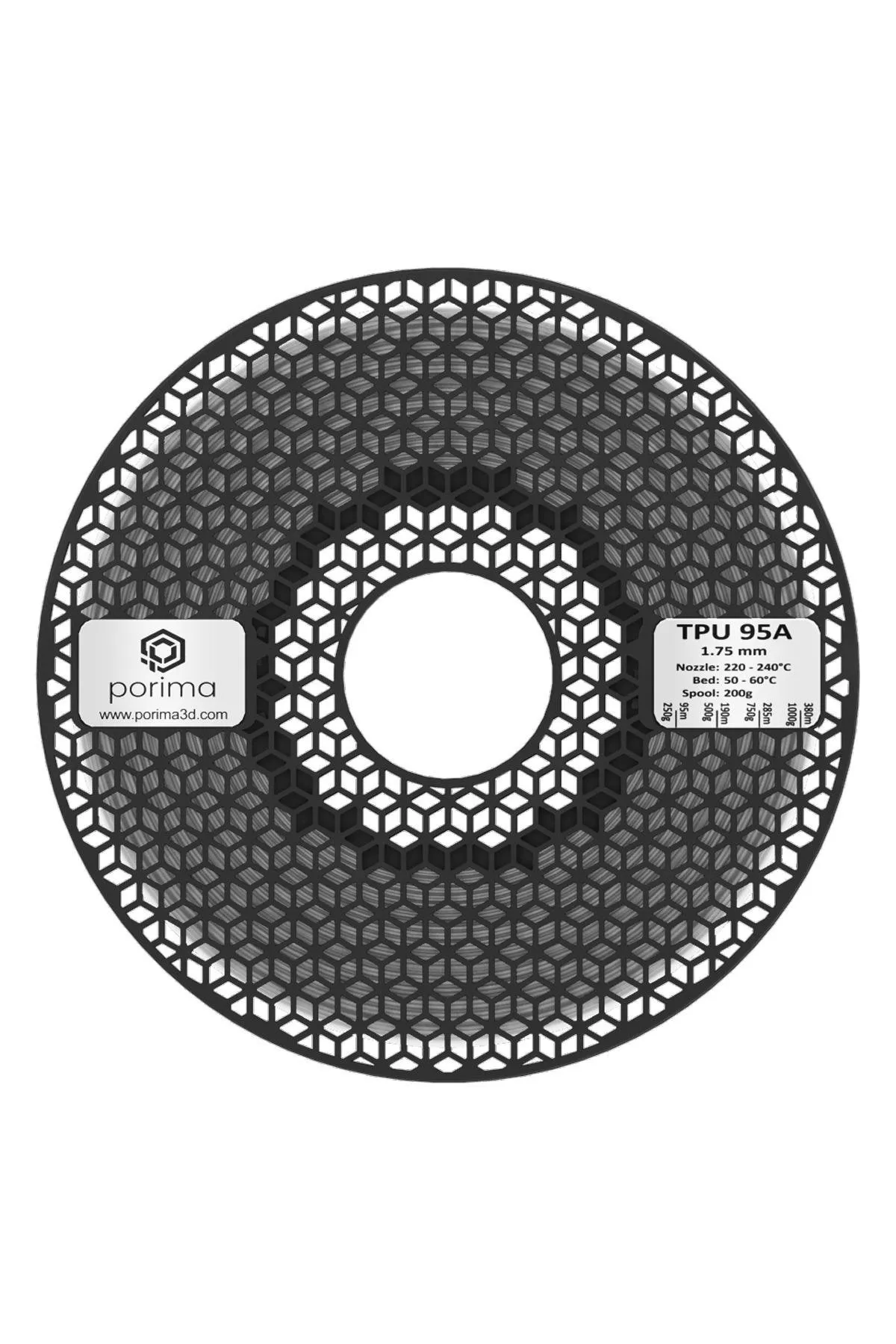 Porima TPU Flex 95A Filament 1.75mm 