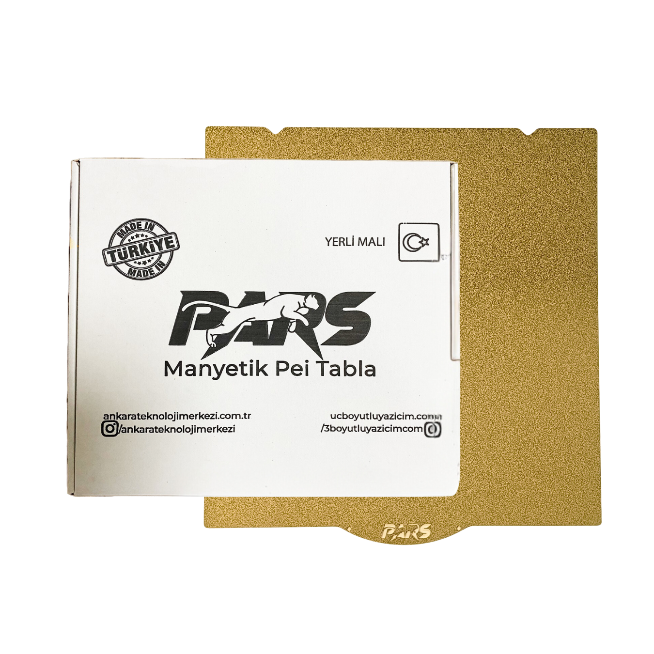 Anycubic Kobra S1 Pei Tabla - 265x265 mm 