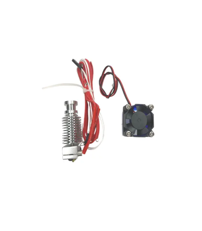 3D Yazıcı E3D V6 Direct J-Head Hotend Seti - 12V/40W - Fanlı