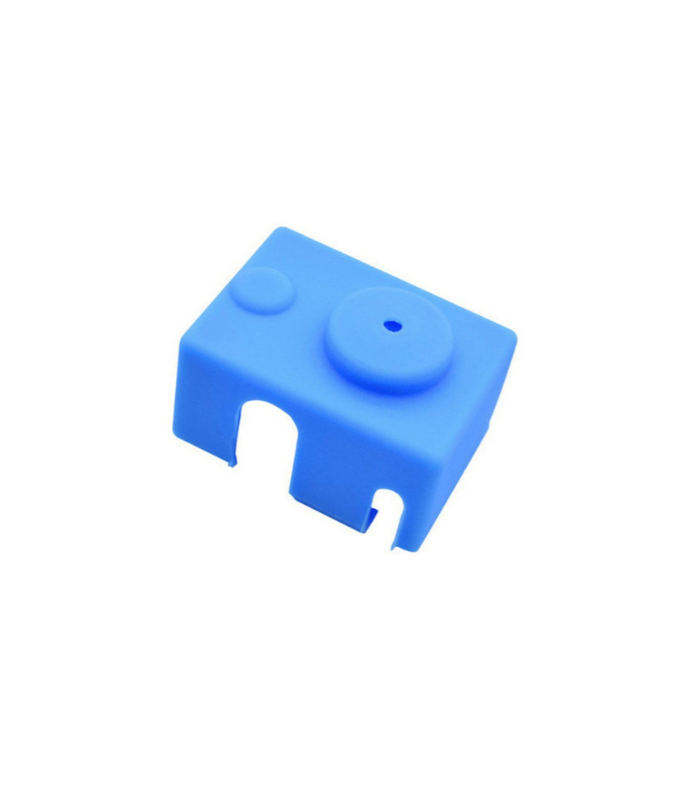E3D V6 PT100 Alüminyum Isıtıcı Blok Silikon Çorap/Hotend Çorabı - Mavi
