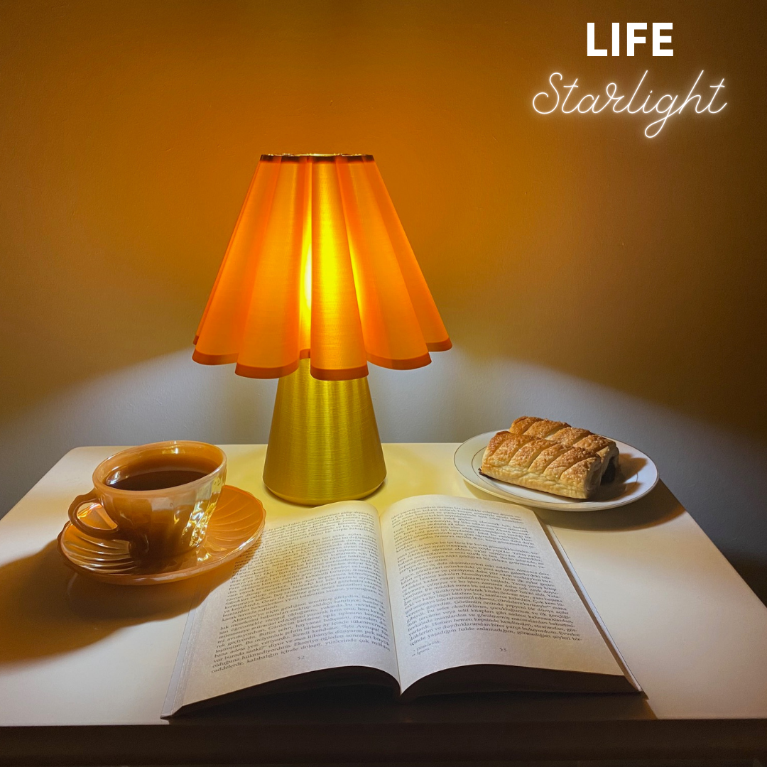Life Starlight Abajur Gold