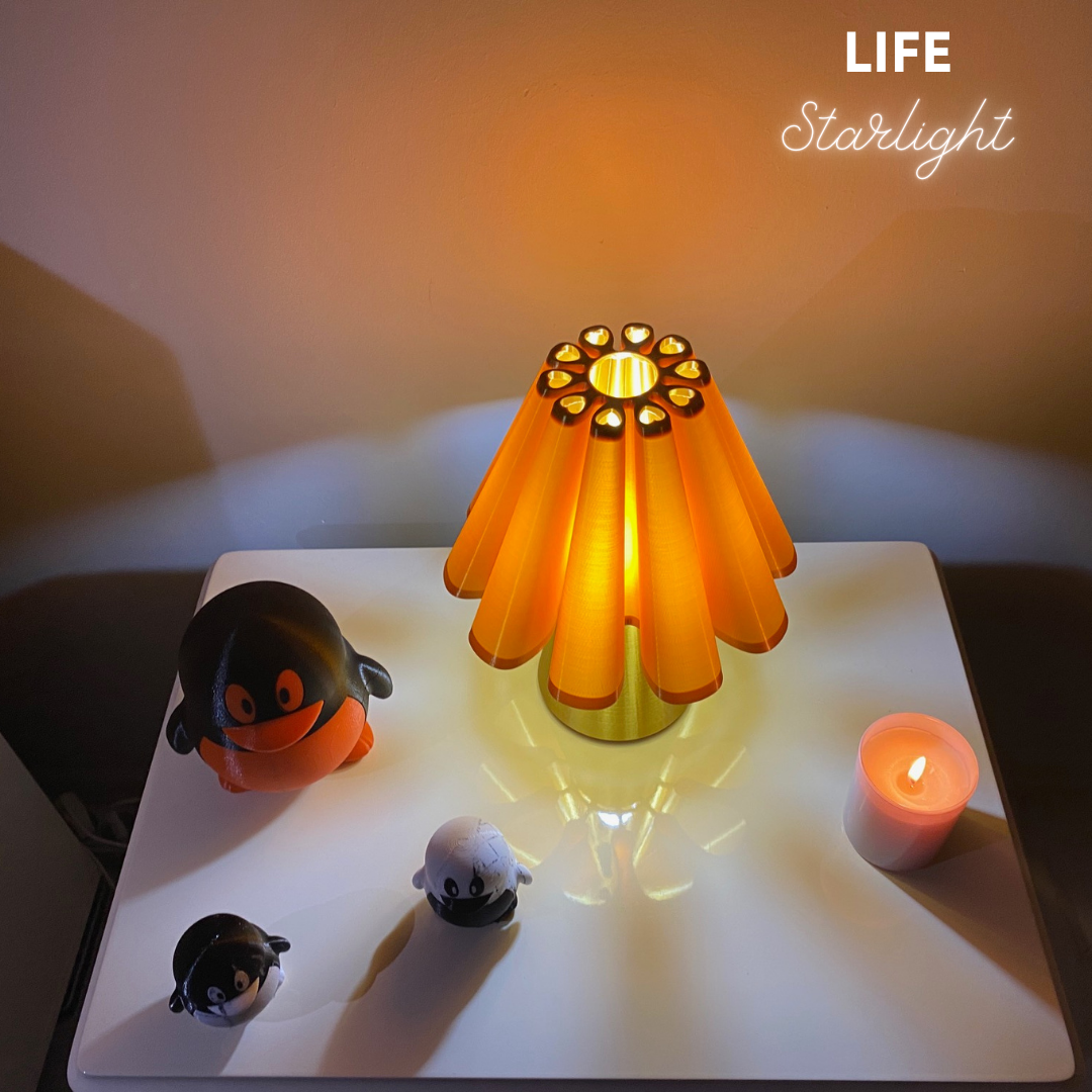 Life Starlight Abajur Gold