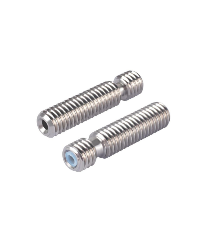 3D Yazıcı M6x26mm Teflonlu Çelik Barel - E3D V5 Uyumlu