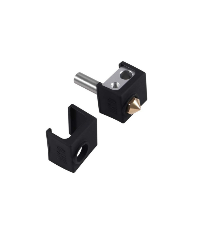 MK10 Alüminyum Isıtıcı Blok Silikon Çorap/Hotend Çorabı - Siyah
