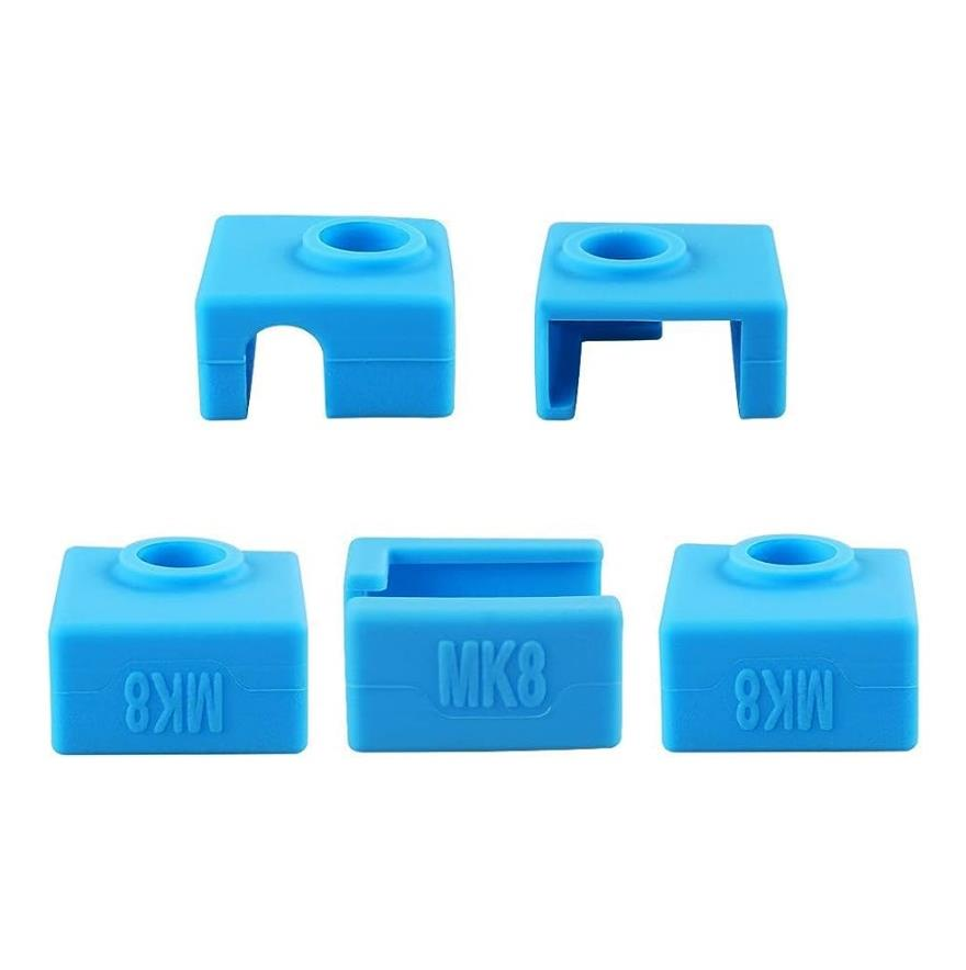 MK8 Alüminyum Isıtıcı Blok Silikon Çorap/Hotend Çorabı - Mavi