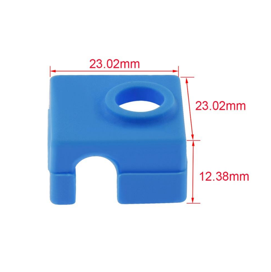 MK8 Alüminyum Isıtıcı Blok Silikon Çorap/Hotend Çorabı - Mavi